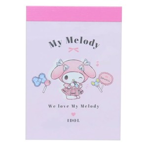 【メモ帳】マイメロディ ミニミニメモ IDOL
