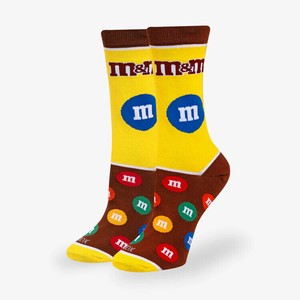 【ODD SOX（オッド ソックス）】クルー ソックス MEDIUM FEET M&M'S OS-SOC-WM-38247WCNCF