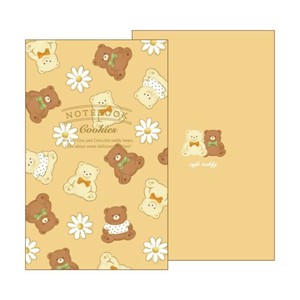 【方眼ノート】ROKKAKU x cafe teddy A5スリムノート クッキー