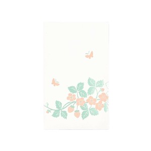 【ポチ袋】ROKKAKU 箔ぽち袋 花さんぽ 2枚入り いちご