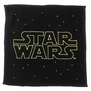 【ハンドタオル】スターウォーズ 蓄光糸シャーリングハンカチタオル スペースロゴ
