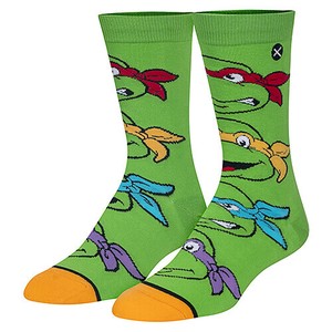 【ODD SOX（オッド ソックス）】クルー ソックス MEDIUM FEET TURTLE BOYS OS-SOC-WM-13018WONCD
