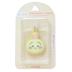 【スマホアクセ】ちいかわ USB Type-C対応コネクタチャーム うさぎ