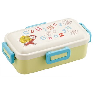 【公式】 食洗機対応 ふわっと弁当箱 530ml 【おさるのジョージ アルファベット】 スケーター