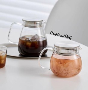 【新色追加】INSスタイル 家庭用ティーポット 耐熱ガラス製 緑茶・花茶・紅茶対応 安全で使いやすい