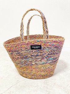 新作★Bucket Tote（手編み）