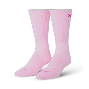 【ODD SOX（オッド ソックス）】クルー ソックス LARGE FEET BASIX LIGHT PINK CREW OS-SOC-M-OSBCRWPNK