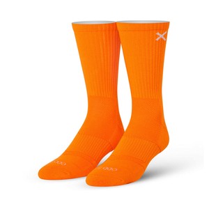 【ODD SOX（オッド ソックス）】クルー ソックス LARGE FEET BASIX ORANGE CREW OS-SOC-M-OSBCRWLGR