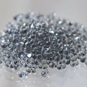 チェコビーズ ファルファーレ 40g ブラックダイヤ シードビーズ 2×4mm ビーズ 手芸