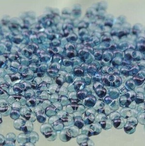 チェコビーズ ファルファーレ 40g プリムローズブルー シードビーズ 2×4mm ビーズ 手芸