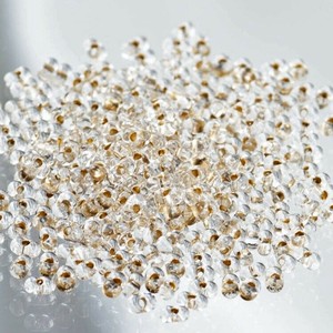 チェコビーズ ファルファーレ 40g ブロンズライン シードビーズ 2×4mm ビーズ 手芸