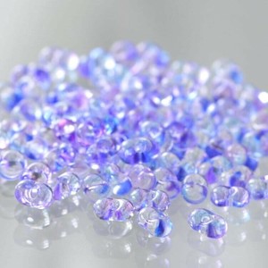チェコビーズ ファルファーレ 40g アラスカブルー シードビーズ 3.2×6.5mm ビーズ 手芸
