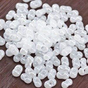 チェコビーズ ファルファーレ 40g アラバスタースフィンクス シードビーズ 3.2×6.5mm ビーズ 手芸