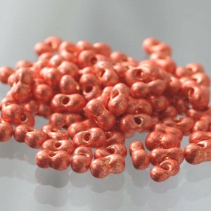 チェコビーズ ファルファーレ 40g コパー シードビーズ 3.2×6.5mm ビーズ 手芸