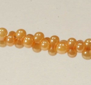チェコビーズ ファルファーレ 40g ジェイドトパーズ シードビーズ 3.2×6.5mm ビーズ 手芸