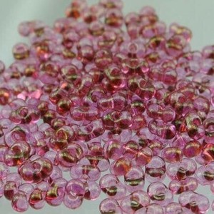 チェコビーズ ファルファーレ 40g シエナピンク シードビーズ 3.2×6.5mm ビーズ 手芸