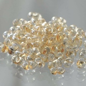 チェコビーズ ファルファーレ 40g ブロンドフレアー シードビーズ 3.2×6.5mm ビーズ 手芸