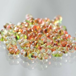 チェコビーズ ファルファーレ 40g ミシシッピーグリーン シードビーズ 3.2×6.5mm ビーズ 手芸