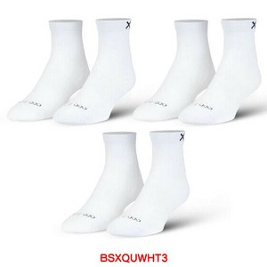 【ODD SOX（オッド ソックス）】クォーター ソックス BASIX 3 PACK（3足 セット）QUARTER WHITE