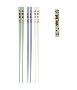 【9月下旬入荷予定】食洗機対応 カラー箸3膳セット　豆柴2
