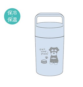 【9月下旬入荷予定】真空二重ステンレススープジャー　シュナウザー