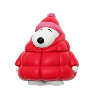 【予約　新商品】MCZ008 Peanuts Fun! Fun! – Snoopy Puffy Coat Red（Peanuts）