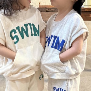 パンツ スーツ 2点セット 半袖  ラウンドネック 快適 子供用  ファッション  MBQ3020