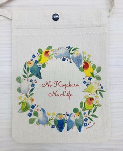 サコッシュS☆コザクラだけのリース【鳥】