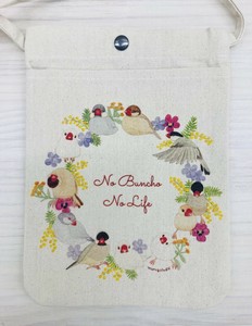 サコッシュS☆文鳥だけのリース【鳥】