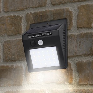 【2025年8月下旬入荷予定】20LEDソーラーセンサーライト	AXL-797