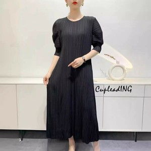 シーズン商品 激安セール ゆったりする 半袖 ワンピース トレンド 減齢 ロングスカート