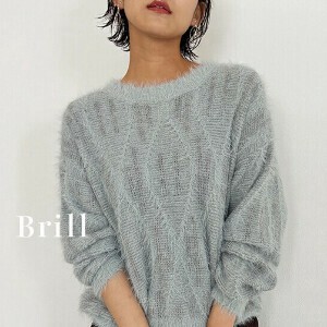毛衣/针织衫 羽毛 女士 长袖 圆领