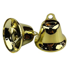 クリスマス真空ベル 25mm ゴールド 5個入り