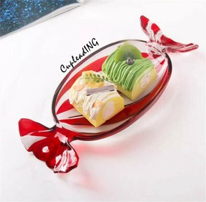＜SALE＞早い者勝ち 果物皿 家庭用 ガラス皿 おやつ皿 大人気 ヒマワリの種皿 フレッシュ 食器