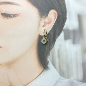耳环 巴洛克碎石 宝石