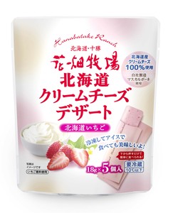 花畑牧場北海道クリームチーズデザート 北海道いちご　90g