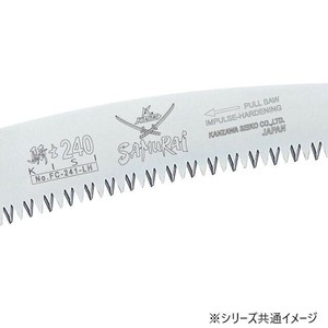 神沢精工　SAMURAI(サムライ) 折込鋸 騎士シリーズ 騎士替刃180mm FC-181-LH