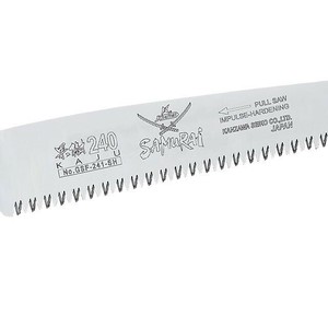 神沢精工　SAMURAI(サムライ) 剪定鋸 果樹シリーズ 果樹替刃240mm GSF-241-SH