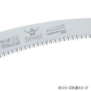 神沢精工　SAMURAI(サムライ) 剪定鋸 侍大将シリーズ 侍大将替刃270mm GCW-271-LMH