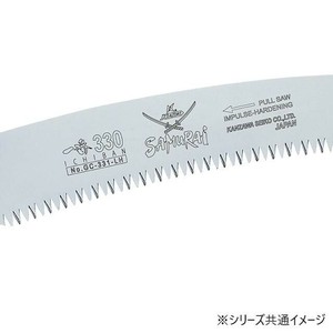 神沢精工　SAMURAI(サムライ) 枝打ち鋸 一番シリーズ 一番替刃400mm GC-401-LH