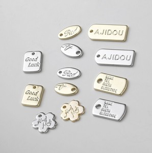 ペンダントトップ  14k 英文字母 円形 楕円 アクセサリー MBQ3045