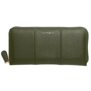 Hush Puppies　レディースウォレット　三方束入 グリーン C-HP-5041