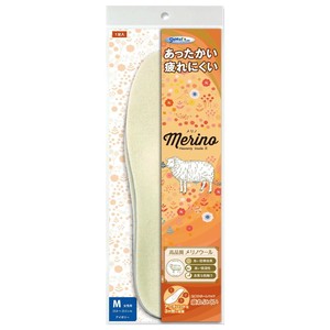 ヘブンリーインソール メリノ 女性用 アイボリー M 23.0〜23.5cm EE-W092