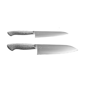 燕熟の技 オールステンレスペティナイフ150mm・三徳包丁180mm EJRK-3500