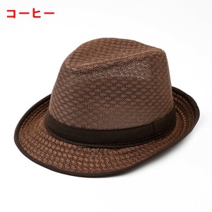 ジャズ帽 日焼け止め 通気性 夏 メンズ ファッション  MBQ3068