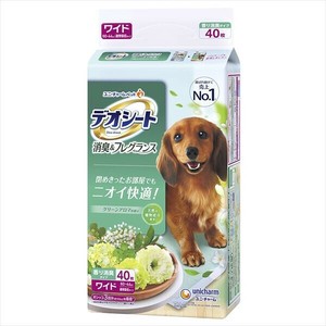 デオシート消臭＆フレグランスグリーンアロマの香りワイド 【ペット用品】