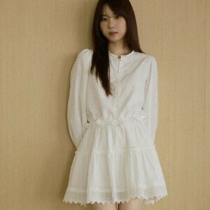 u28947トップス レディース Tシャツ スカート シャツ 二点セット ボトムス レース フレンチ  2025夏秋新作