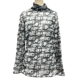 T-shirt Turtle Neck Cut-and-sew