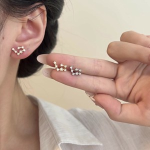 韓国　ピアス S925ポスト　ピアス K18　ピアス アレルギー K18 ピアス　シルバー925 ピアス