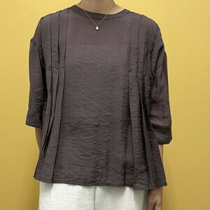 2wayワイドタックシャツ【2025AW新作】　レディース　レディース2wayシャツ　2wayトップス